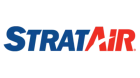 The registered StratAir logo in blue and red.