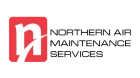 The Northern Air Maintenance Services logo in red, white and black.
